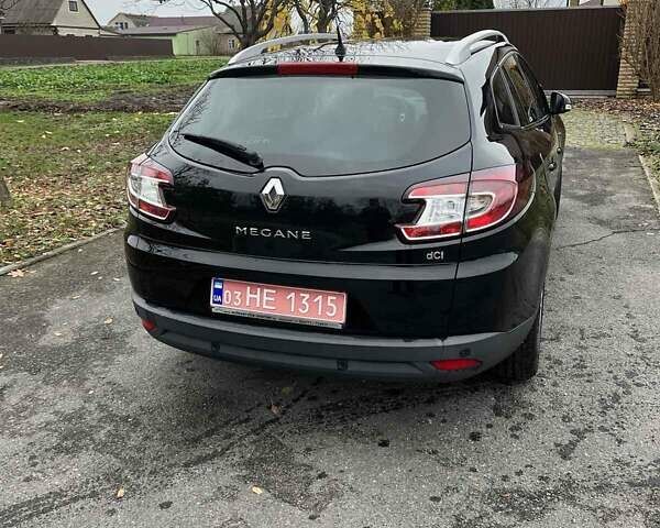 Черный Рено Меган, объемом двигателя 1.6 л и пробегом 219 тыс. км за 9999 $, фото 3 на Automoto.ua