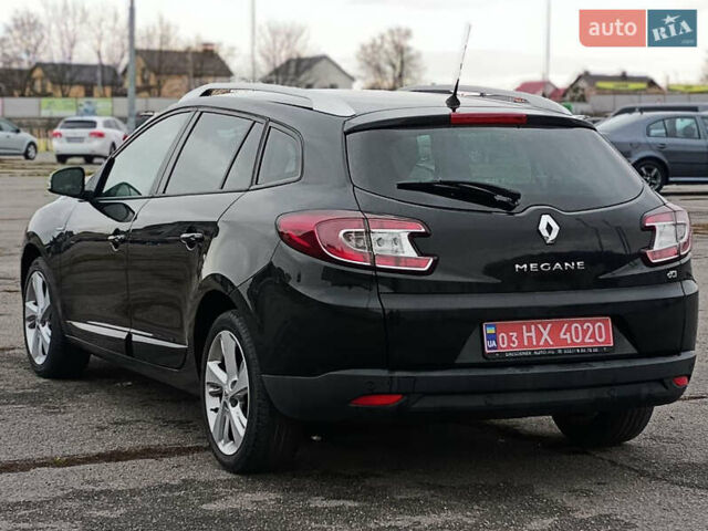 Черный Рено Меган, объемом двигателя 1.5 л и пробегом 242 тыс. км за 9500 $, фото 8 на Automoto.ua