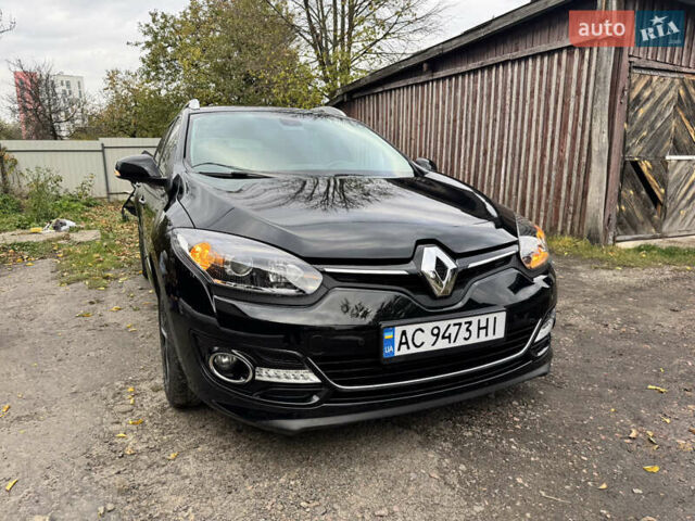 Черный Рено Меган, объемом двигателя 1.5 л и пробегом 207 тыс. км за 10900 $, фото 4 на Automoto.ua