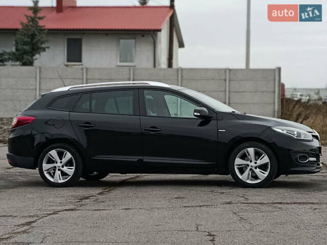 Черный Рено Меган, объемом двигателя 1.5 л и пробегом 242 тыс. км за 9500 $, фото 4 на Automoto.ua