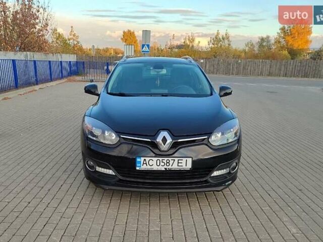 Рено Меган 2015 в Ковель на Automoto.ua Черный Рено Меган, объемом двигателя 1.5 л и пробегом 216 тыс. км за 9300 $, фото 2 на Automoto.ua