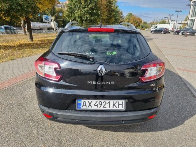 Черный Рено Меган, объемом двигателя 1.5 л и пробегом 217 тыс. км за 7950 $, фото 9 на Automoto.ua