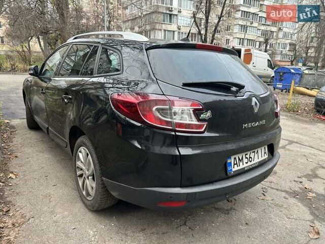 Черный Рено Меган, объемом двигателя 1.46 л и пробегом 290 тыс. км за 8700 $, фото 3 на Automoto.ua