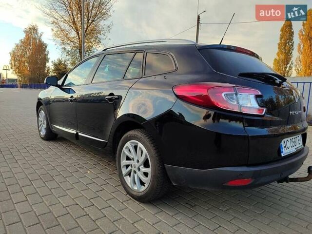 Рено Меган 2015 в Ковель на Automoto.ua Черный Рено Меган, объемом двигателя 1.5 л и пробегом 216 тыс. км за 9300 $, фото 7 на Automoto.ua