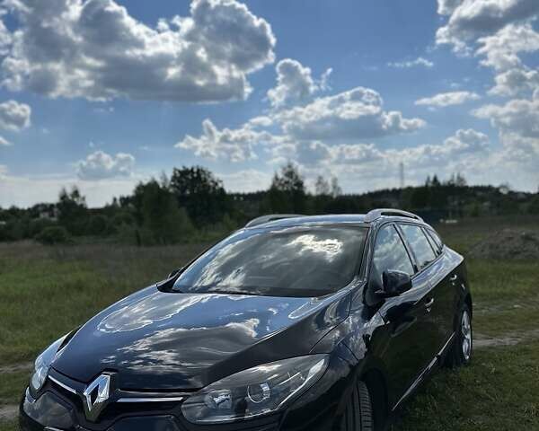 Черный Рено Меган, объемом двигателя 1.5 л и пробегом 224 тыс. км за 8700 $, фото 1 на Automoto.ua