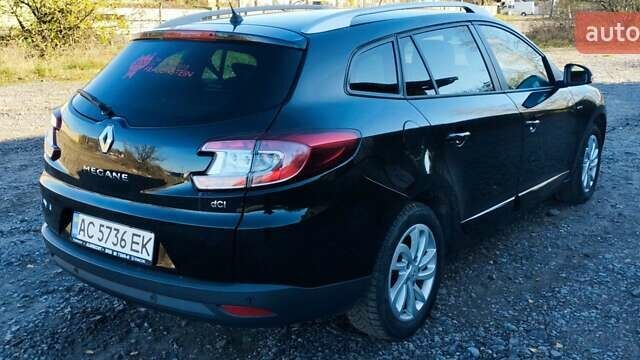 Черный Рено Меган, объемом двигателя 1.5 л и пробегом 183 тыс. км за 10300 $, фото 8 на Automoto.ua