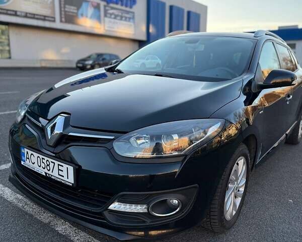 Черный Рено Меган, объемом двигателя 1.46 л и пробегом 216 тыс. км за 9100 $, фото 5 на Automoto.ua