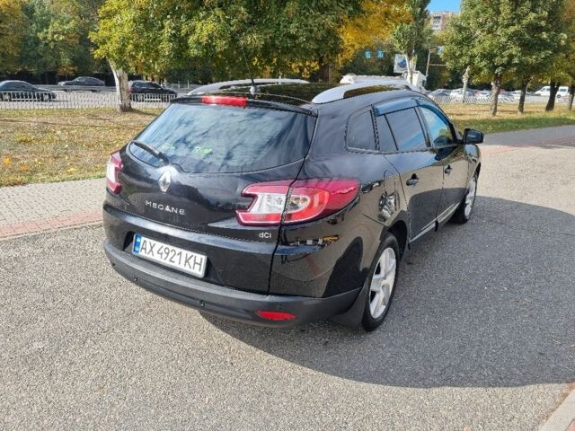 Черный Рено Меган, объемом двигателя 1.5 л и пробегом 217 тыс. км за 7950 $, фото 10 на Automoto.ua