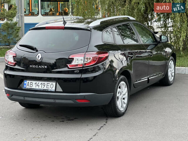 Чорний Рено Меган, об'ємом двигуна 1.5 л та пробігом 261 тис. км за 8700 $, фото 6 на Automoto.ua