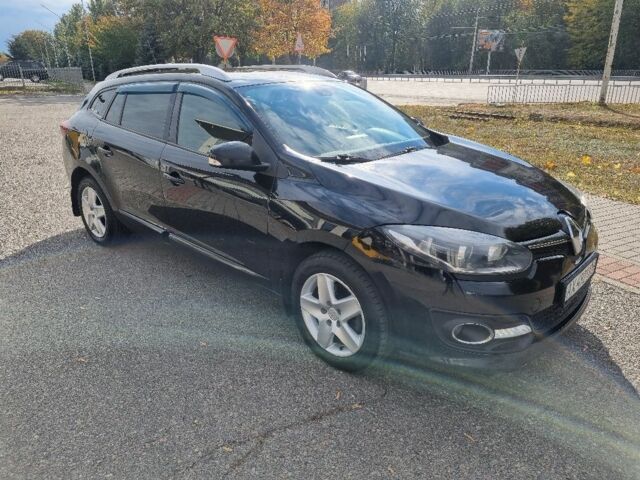 Черный Рено Меган, объемом двигателя 1.5 л и пробегом 217 тыс. км за 7950 $, фото 1 на Automoto.ua