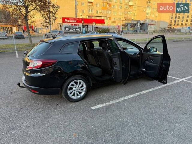 Черный Рено Меган, объемом двигателя 1.46 л и пробегом 216 тыс. км за 9100 $, фото 7 на Automoto.ua