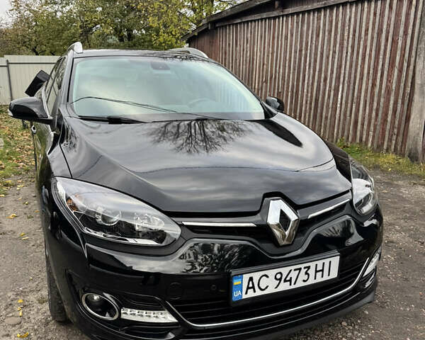 Черный Рено Меган, объемом двигателя 1.5 л и пробегом 207 тыс. км за 10900 $, фото 1 на Automoto.ua