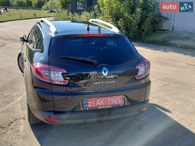 Черный Рено Меган, объемом двигателя 1.5 л и пробегом 235 тыс. км за 8900 $, фото 4 на Automoto.ua