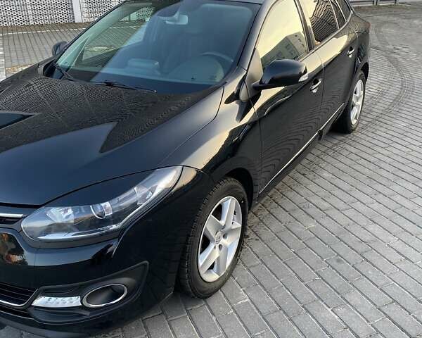 Черный Рено Меган, объемом двигателя 1.5 л и пробегом 202 тыс. км за 10860 $, фото 1 на Automoto.ua
