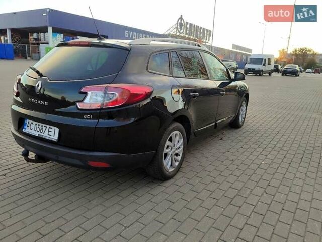 Рено Меган 2015 в Ковель на Automoto.ua Черный Рено Меган, объемом двигателя 1.5 л и пробегом 216 тыс. км за 9300 $, фото 5 на Automoto.ua