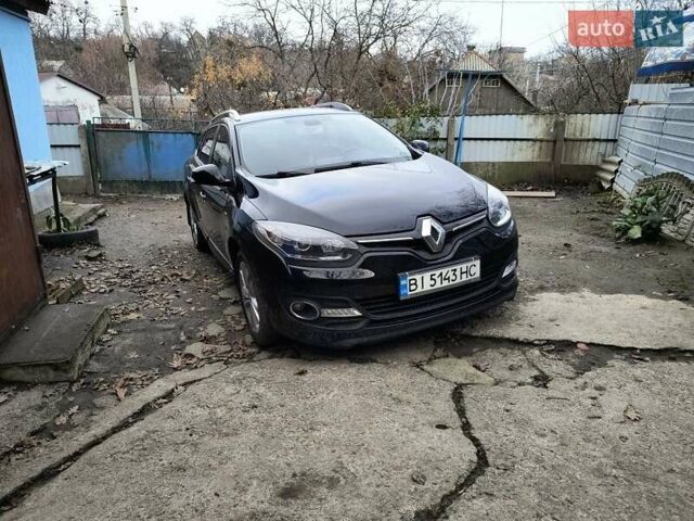 Черный Рено Меган, объемом двигателя 1.5 л и пробегом 160 тыс. км за 10000 $, фото 7 на Automoto.ua
