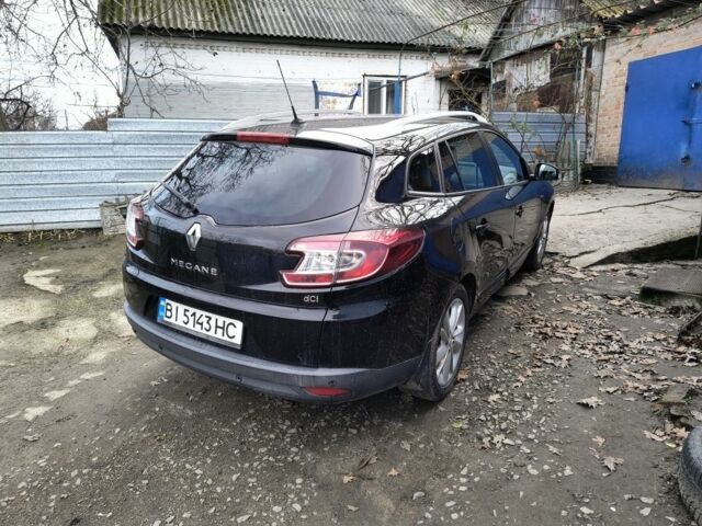 Черный Рено Меган, объемом двигателя 1.5 л и пробегом 160 тыс. км за 10000 $, фото 2 на Automoto.ua