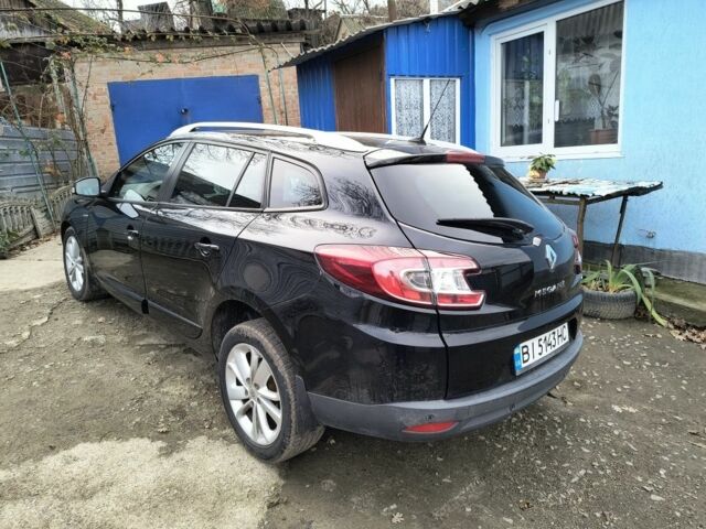 Черный Рено Меган, объемом двигателя 1.5 л и пробегом 160 тыс. км за 10000 $, фото 3 на Automoto.ua