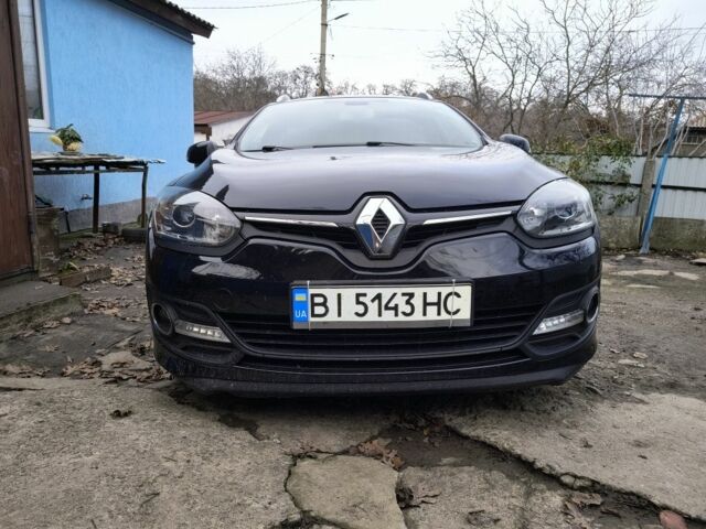 Черный Рено Меган, объемом двигателя 1.5 л и пробегом 160 тыс. км за 10000 $, фото 1 на Automoto.ua