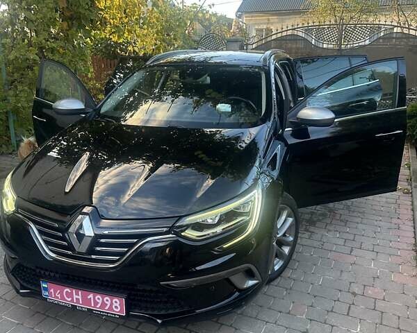 Черный Рено Меган, объемом двигателя 1.6 л и пробегом 190 тыс. км за 14700 $, фото 2 на Automoto.ua