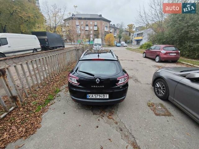 Черный Рено Меган, объемом двигателя 1.5 л и пробегом 240 тыс. км за 8000 $, фото 9 на Automoto.ua