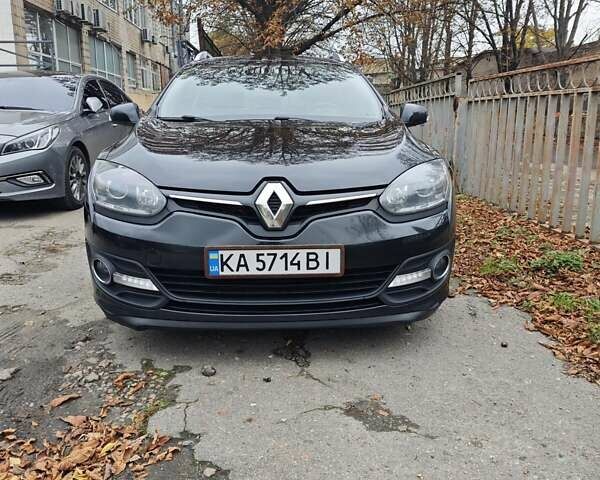 Черный Рено Меган, объемом двигателя 1.5 л и пробегом 240 тыс. км за 8000 $, фото 2 на Automoto.ua