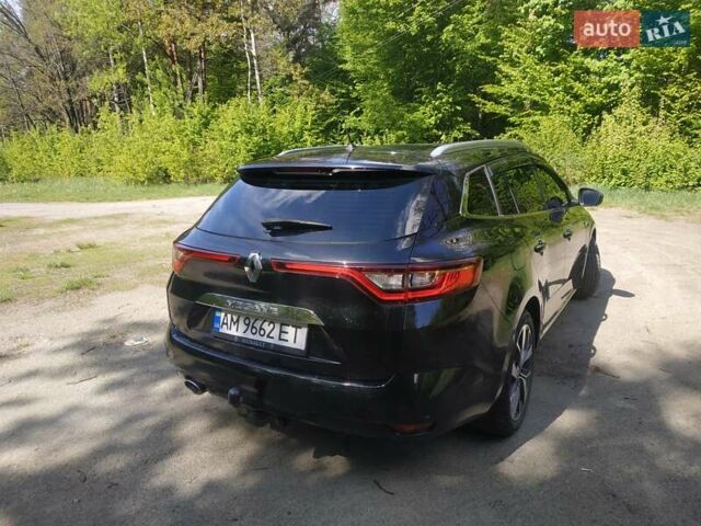 Рено Меган 2016 у Житомирі на Automoto.ua Чорний Рено Меган, об'ємом двигуна 1.5 л та пробігом 250 тис. км за 13200 $, фото 2 на Automoto.ua