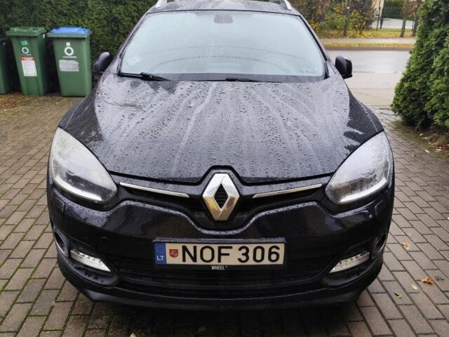 Черный Рено Меган, объемом двигателя 1.5 л и пробегом 311 тыс. км за 5183 $, фото 4 на Automoto.ua