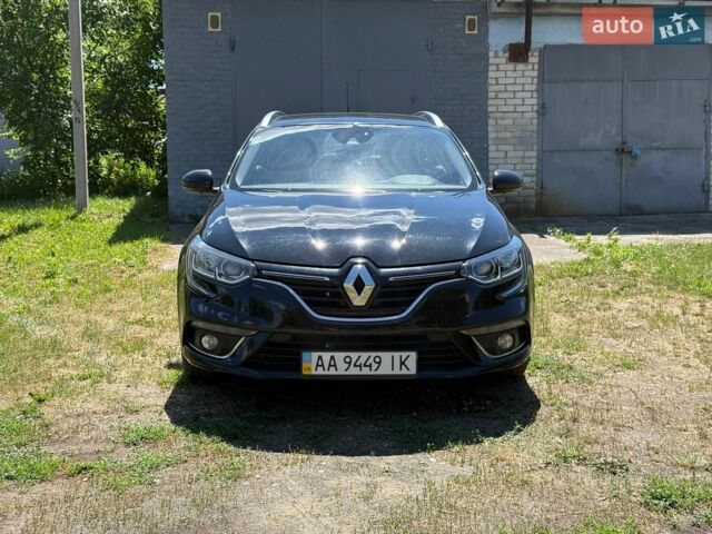 Черный Рено Меган, объемом двигателя 1.5 л и пробегом 229 тыс. км за 11200 $, фото 2 на Automoto.ua