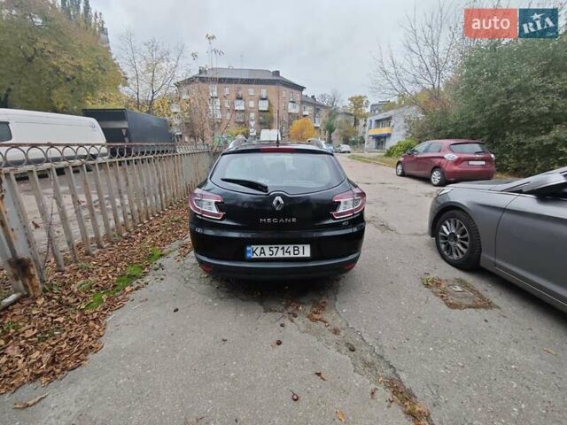 Черный Рено Меган, объемом двигателя 1.5 л и пробегом 240 тыс. км за 8000 $, фото 8 на Automoto.ua
