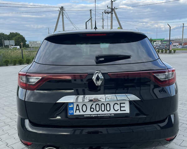 Черный Рено Меган, объемом двигателя 1.6 л и пробегом 215 тыс. км за 13000 $, фото 10 на Automoto.ua