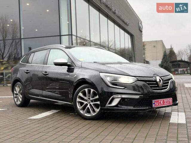 Черный Рено Меган, объемом двигателя 1.46 л и пробегом 224 тыс. км за 13990 $, фото 1 на Automoto.ua