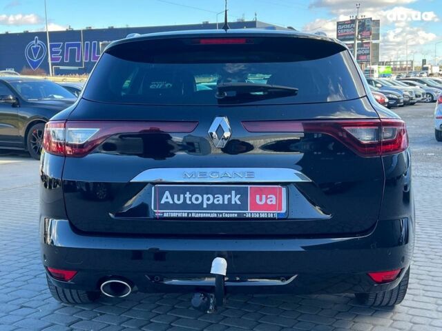 Рено Меган 2017 у Львові на Automoto.ua Чорний Рено Меган, об'ємом двигуна 1.6 л та пробігом 221 тис. км за 13990 $, фото 6 на Automoto.ua