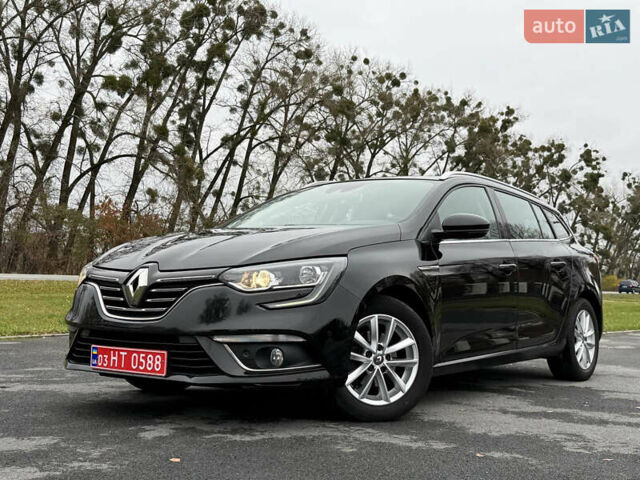 Черный Рено Меган, объемом двигателя 1.5 л и пробегом 254 тыс. км за 13500 $, фото 1 на Automoto.ua