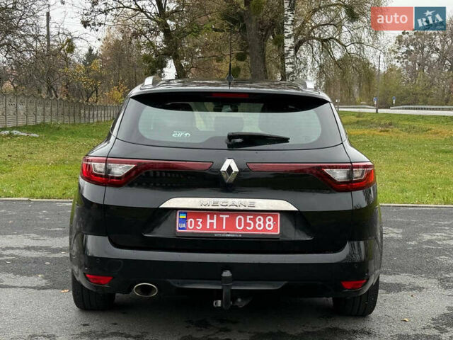 Черный Рено Меган, объемом двигателя 1.5 л и пробегом 254 тыс. км за 13500 $, фото 4 на Automoto.ua
