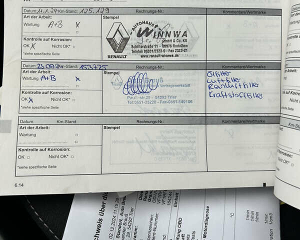 Чорний Рено Меган, об'ємом двигуна 1.5 л та пробігом 195 тис. км за 17700 $, фото 23 на Automoto.ua