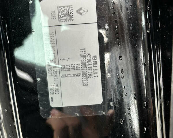 Рено Меган 2022 в Умани на Automoto.ua Черный Рено Меган, объемом двигателя 1.6 л и пробегом 37 тыс. км за 23000 $, фото 10 на Automoto.ua