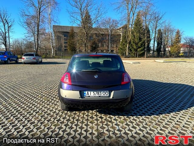 Фиолетовый Рено Меган, объемом двигателя 15 л и пробегом 233 тыс. км за 4300 $, фото 5 на Automoto.ua