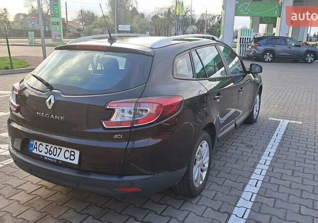 Коричневый Рено Меган, объемом двигателя 1.5 л и пробегом 209 тыс. км за 8900 $, фото 8 на Automoto.ua