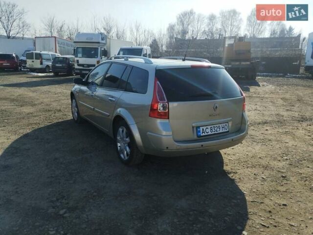 Коричневый Рено Меган, объемом двигателя 1.6 л и пробегом 216 тыс. км за 5600 $, фото 14 на Automoto.ua