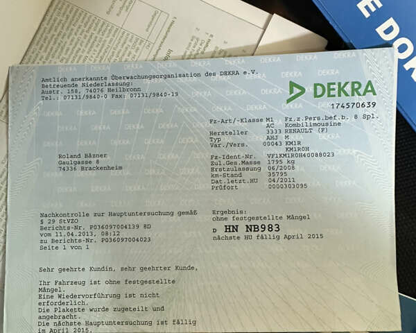 Коричневий Рено Меган, об'ємом двигуна 1.6 л та пробігом 130 тис. км за 5999 $, фото 59 на Automoto.ua