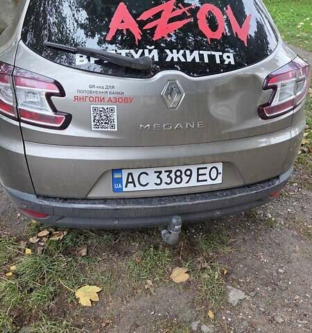 Коричневый Рено Меган, объемом двигателя 2 л и пробегом 240 тыс. км за 6500 $, фото 2 на Automoto.ua