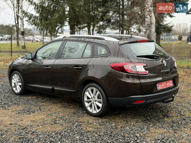 Коричневый Рено Меган, объемом двигателя 1.5 л и пробегом 233 тыс. км за 7800 $, фото 7 на Automoto.ua
