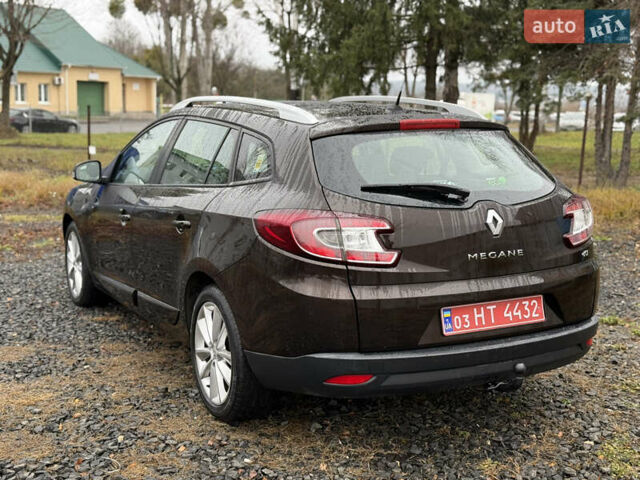 Коричневый Рено Меган, объемом двигателя 1.5 л и пробегом 233 тыс. км за 7800 $, фото 12 на Automoto.ua