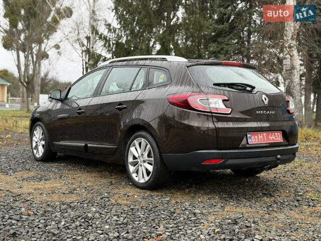 Коричневый Рено Меган, объемом двигателя 1.5 л и пробегом 233 тыс. км за 7800 $, фото 3 на Automoto.ua