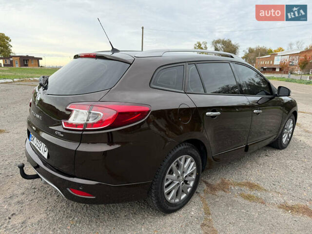 Коричневый Рено Меган, объемом двигателя 1.5 л и пробегом 252 тыс. км за 9300 $, фото 3 на Automoto.ua