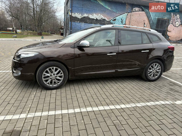 Коричневый Рено Меган, объемом двигателя 1.5 л и пробегом 197 тыс. км за 10550 $, фото 1 на Automoto.ua