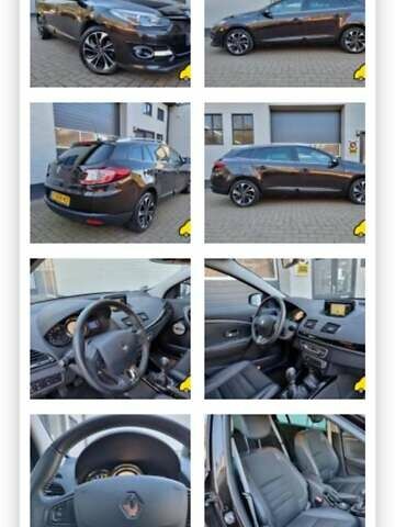 Коричневый Рено Меган, объемом двигателя 1.2 л и пробегом 265 тыс. км за 7200 $, фото 11 на Automoto.ua