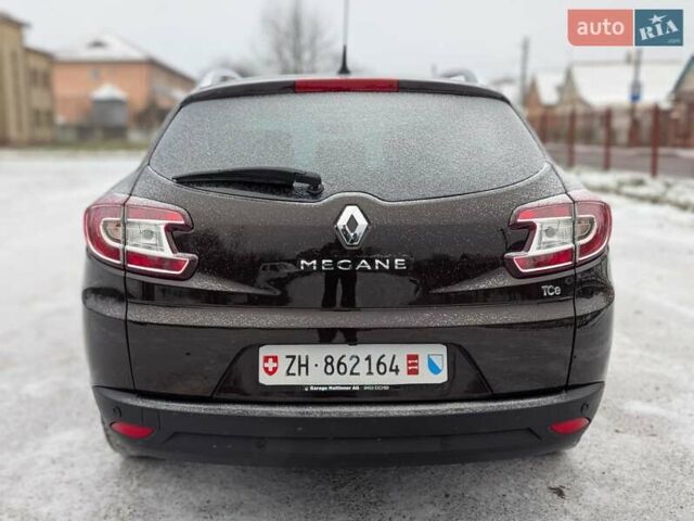 Коричневый Рено Меган, объемом двигателя 1.2 л и пробегом 135 тыс. км за 7950 $, фото 11 на Automoto.ua