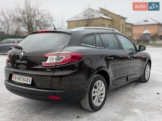 Коричневый Рено Меган, объемом двигателя 1.2 л и пробегом 135 тыс. км за 7950 $, фото 9 на Automoto.ua